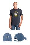WJCT 50 Years T-Shirt and Hat 